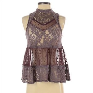 Free people lace top